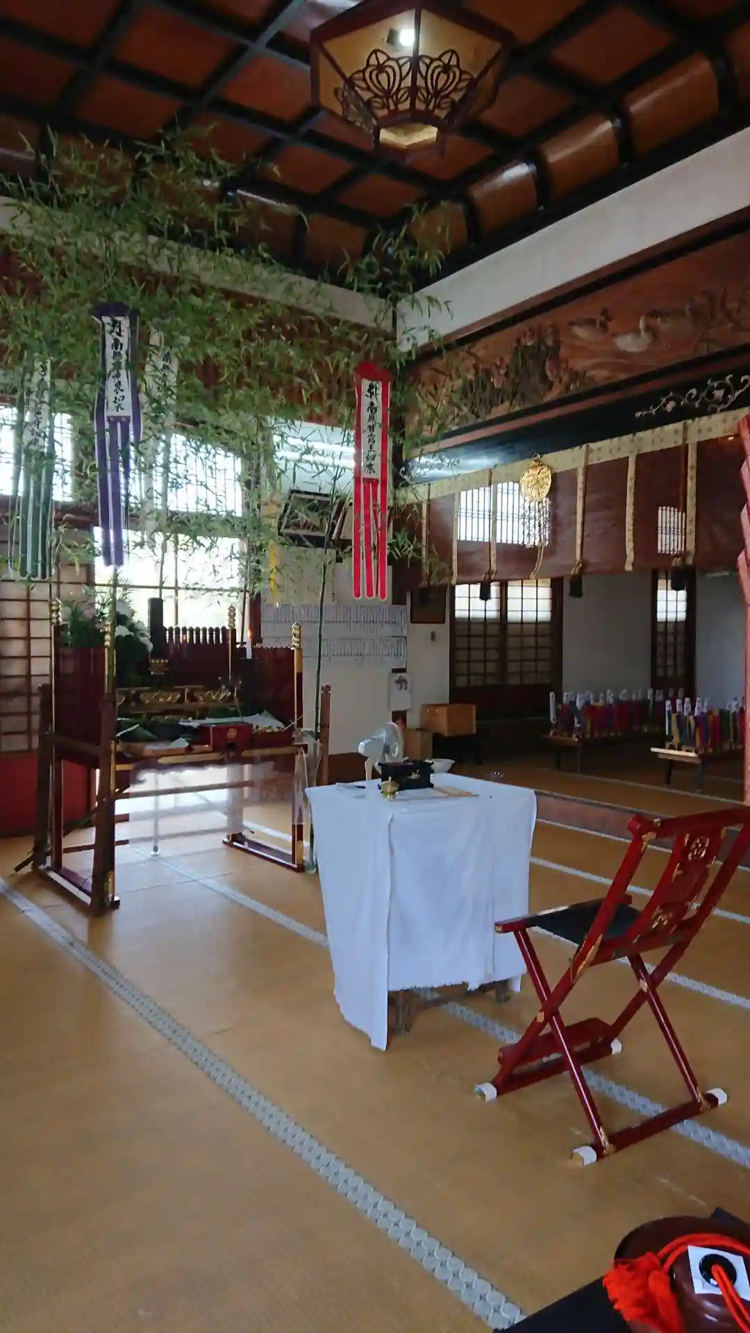 盂蘭盆会法要